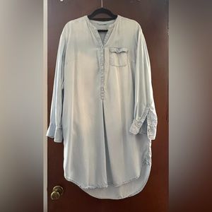 Merona Denim Shirt Dress